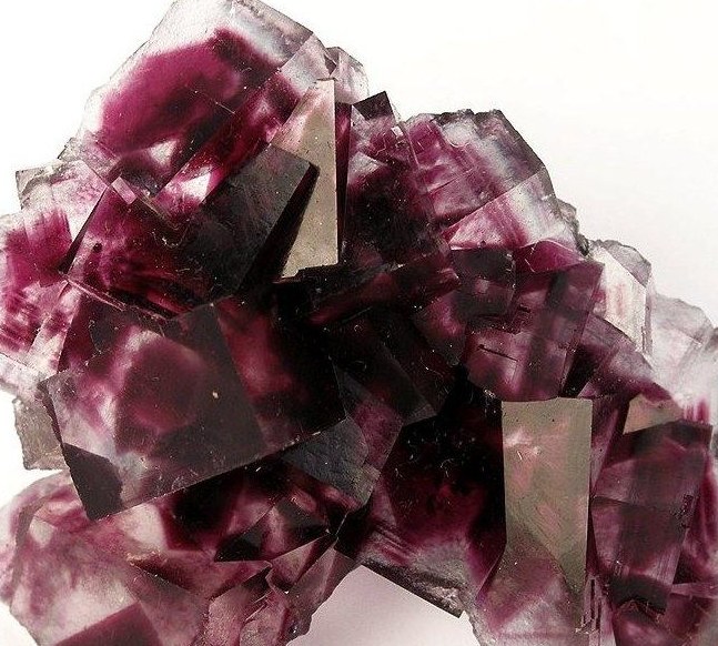 Green fluorite detail