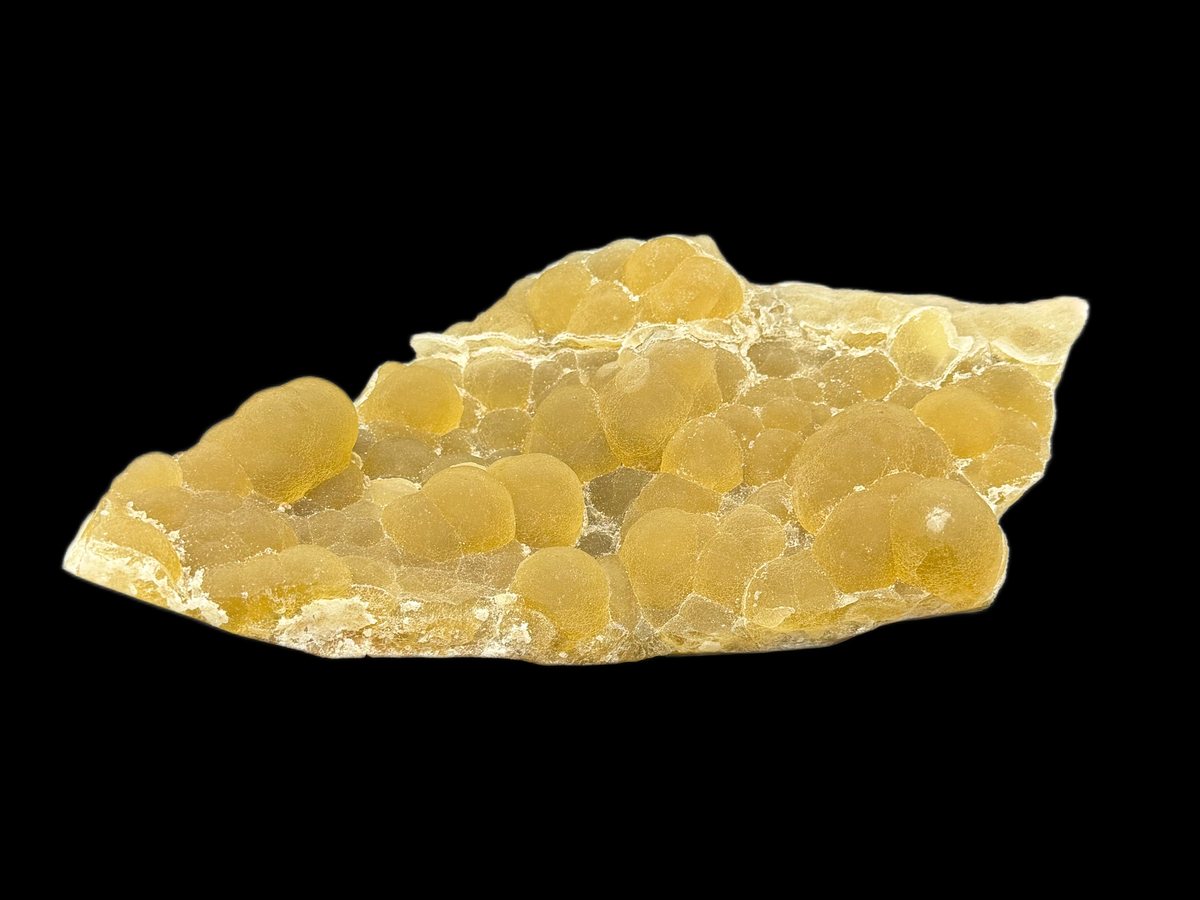 Yellow Bubble Fluorite from Yunyang Mine China